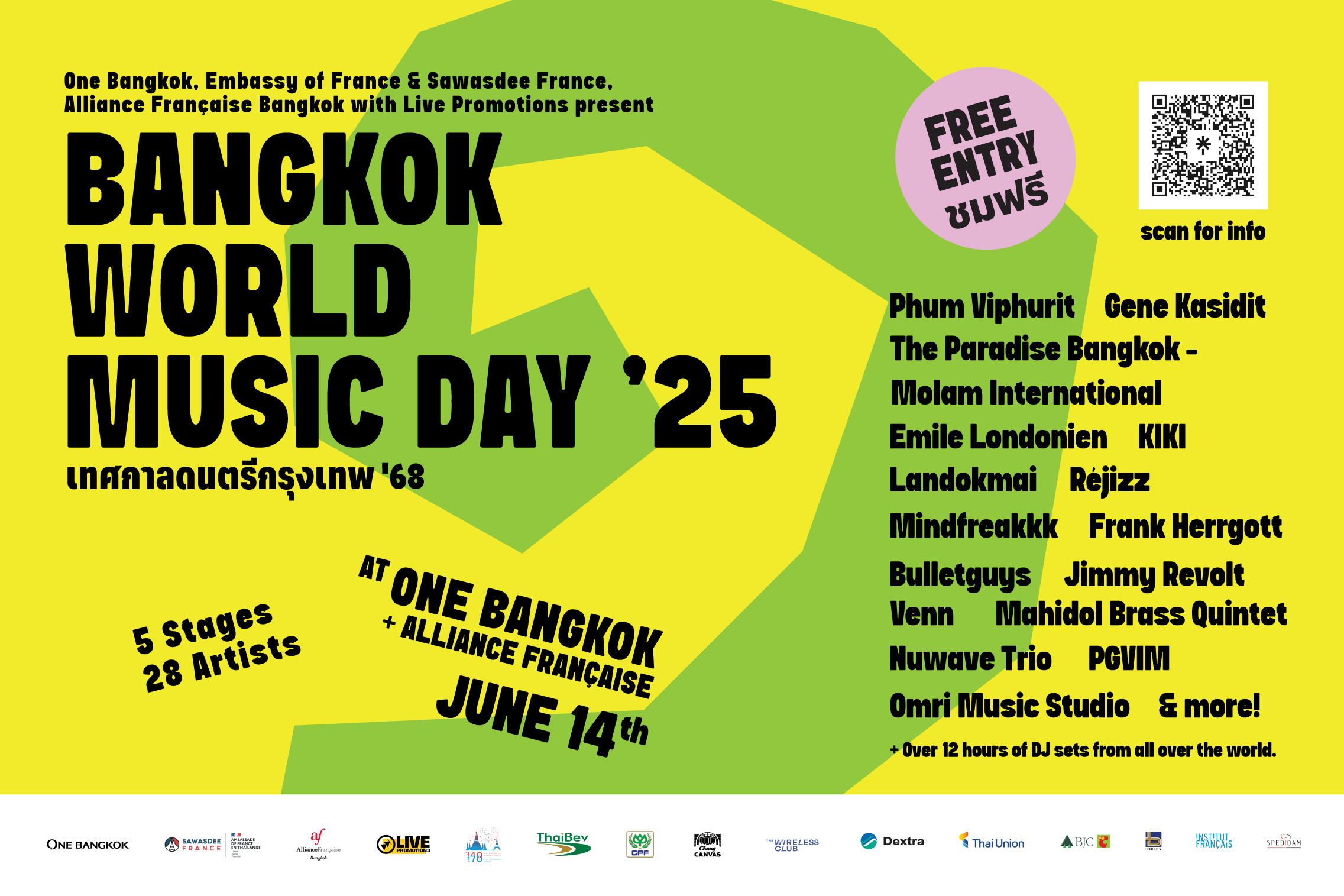 Bangkok World Music Day ’25
